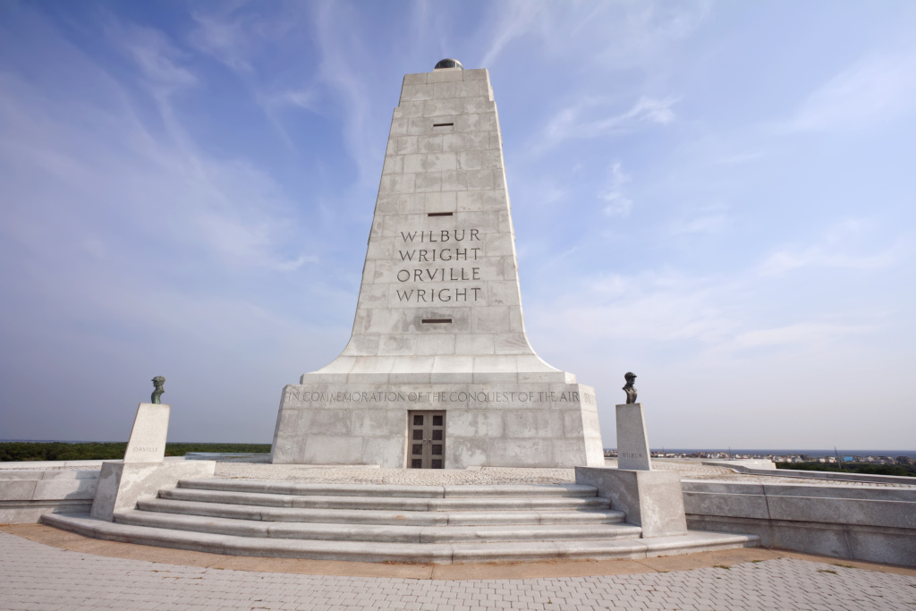 Wright Brothers Monument at Kitty Hawk