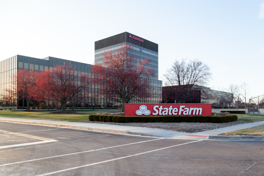 State Farm's corporate headquarters in Bloomington, Illinois.